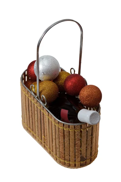Gift basket — Stock Photo, Image