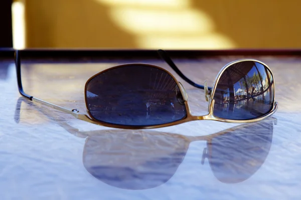 Reflektion i solglasögon — Stockfoto