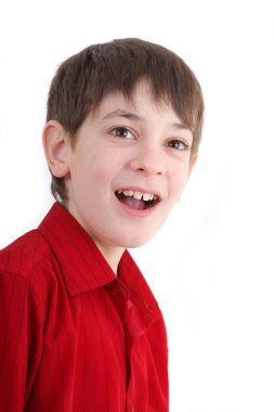 Portrait boy clipart