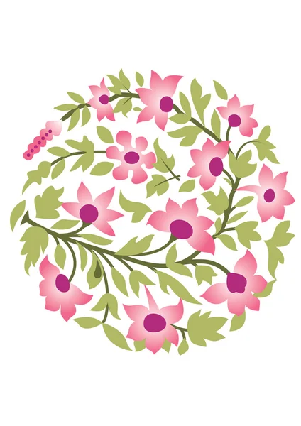 stock vector India floral ornament