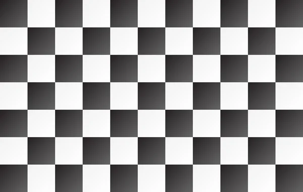 黑白格旗 — 图库矢量图片