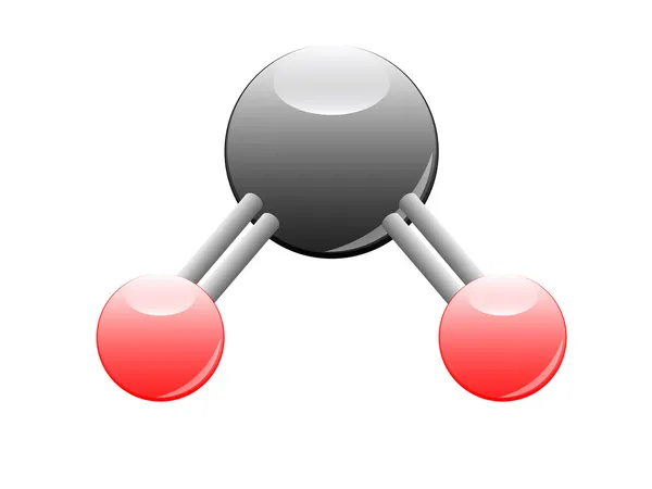 Molecola di metano — Vettoriale Stock