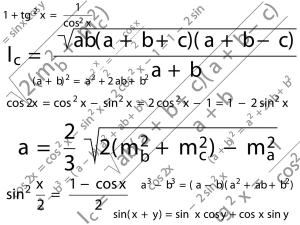 Math — Stock Vector