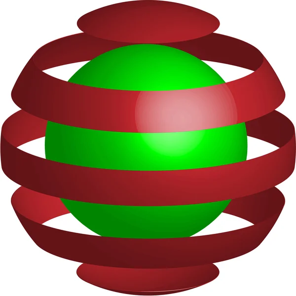 Logo sphere — Stock Vector
