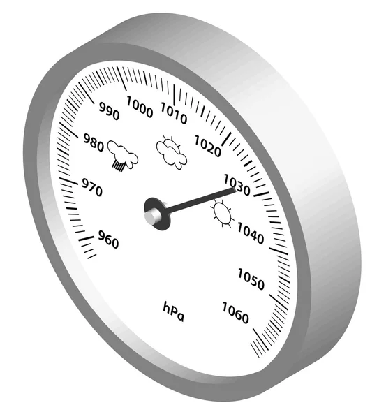 Barómetro — Vector de stock