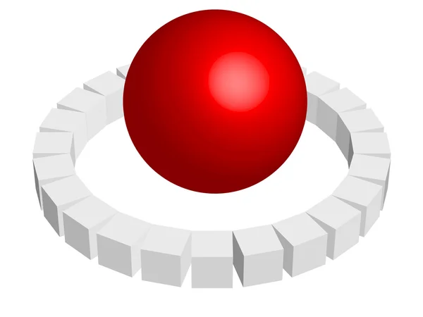 Logo — Vettoriale Stock