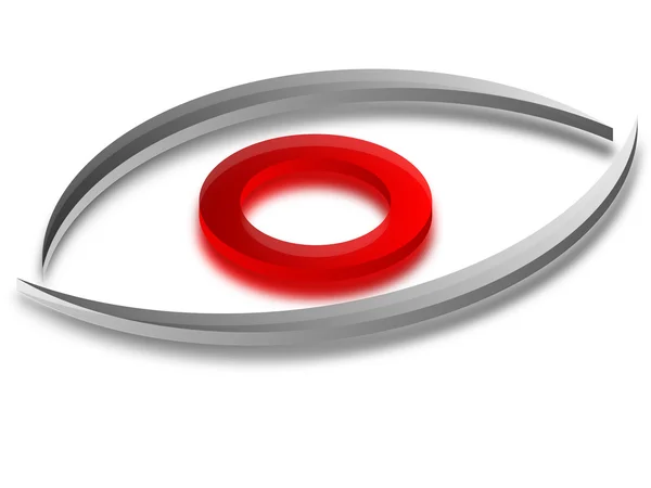 Logo göz — Stok Vektör