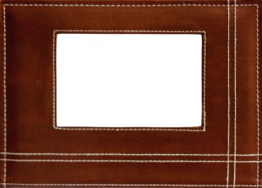 Leather frame clipart