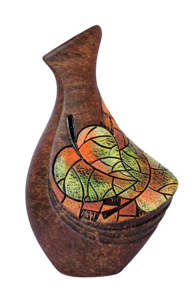 Kahverengi vazo — Stok fotoğraf