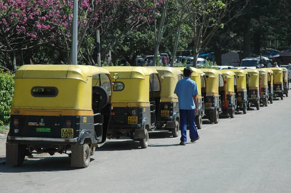 Taxi auto rickshaw — Foto de Stock