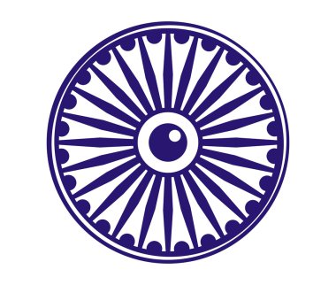 Ashok Chakra clipart