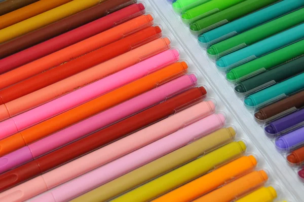 stock image Colour pens