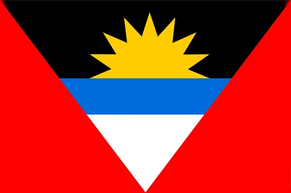 Antigua y Barbuda, identificación nacional — Foto de Stock