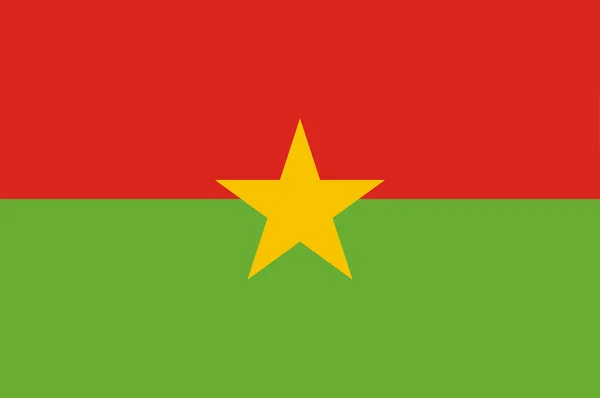 Burkina, identificação nacional — Fotografia de Stock