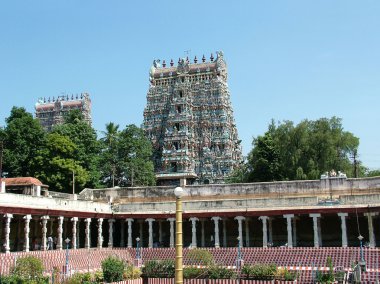 Sri Meenakshi Amman temple, madurai clipart