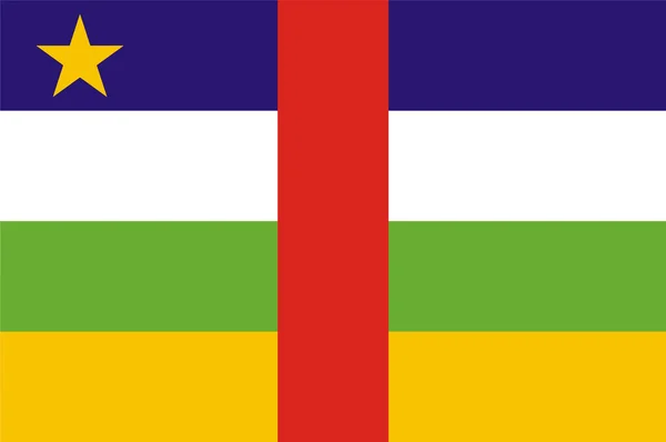 Центральноафриканская Республика, национальное удостоверение личности — стоковое фото
