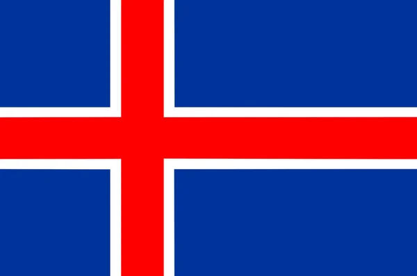 Islândia, identificação nacional — Fotografia de Stock