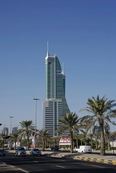 Bahrajn finansowej portu — Zdjęcie stockowe