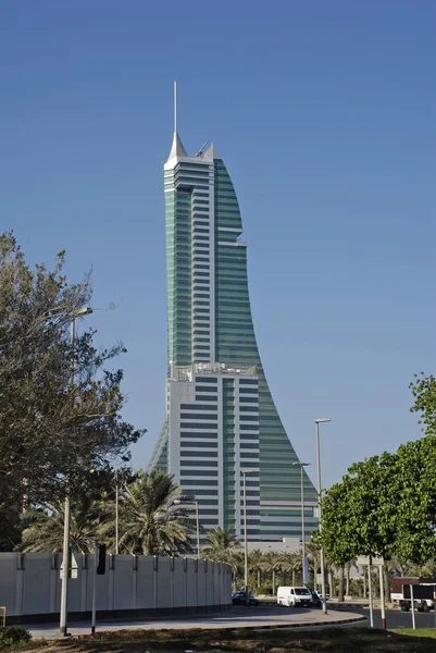 Бахрейн порту фінансові — стокове фото