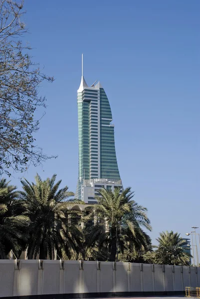 Bahrajn finansowej portu — Zdjęcie stockowe