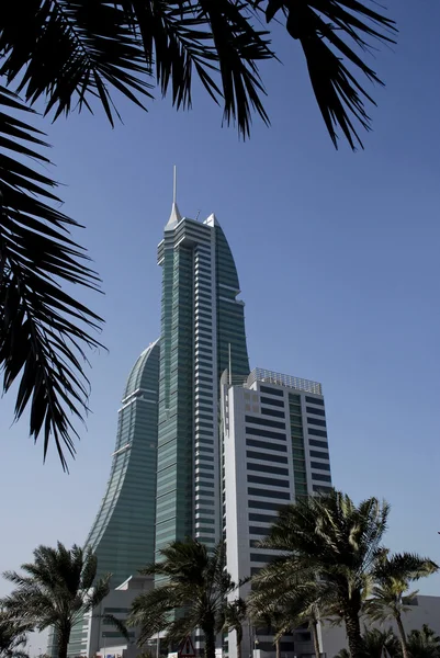 Bahrein (Bahrain) financiële haven — Stockfoto