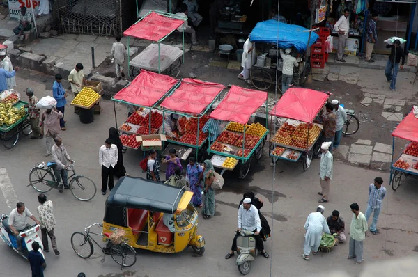 Lojas Móveis, Cidade Velha Hyderabad — Fotografia de Stock