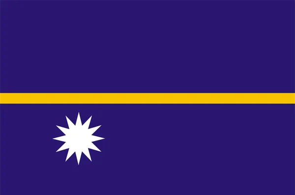 Nauru, nationaler Ausweis — Stockfoto