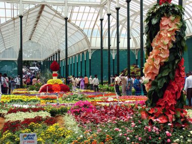 Çiçek göster, lalbagh bangaluru