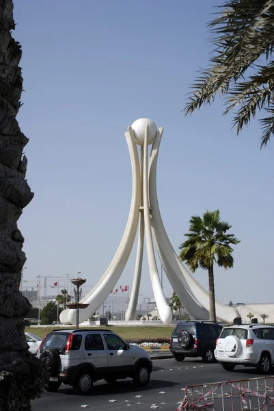 Monumento a la Perla, Bahréin — Foto de Stock