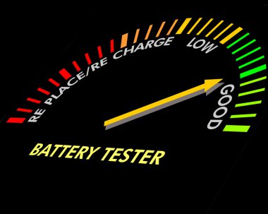 Battery Testing Instrument clipart