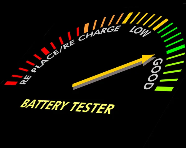 stock image Battery Testing Instrument