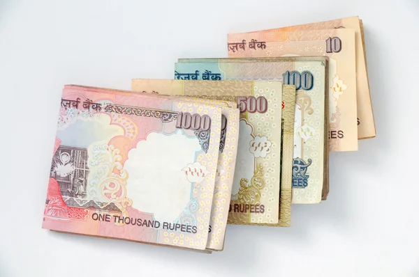 Indian Rupees — Stock Photo, Image