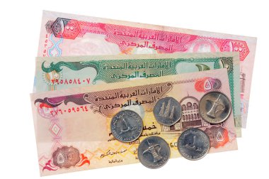 Dirham, UAE Currency clipart