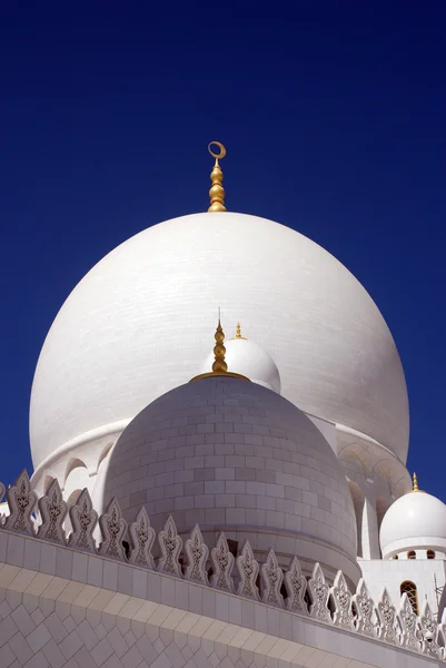 Belangrijkste koepel, sjeik zayed moskee — Stockfoto