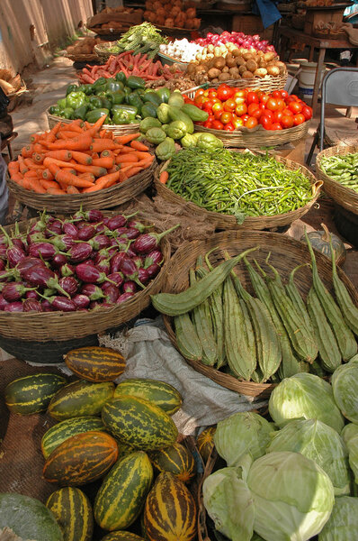 Road Side Vegetable Market