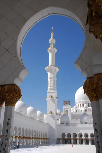 Sheikh Zayed-moskén, Abu Dhabi Royaltyfria Stockbilder