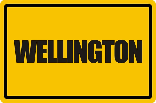 Wellington Ordförande — Stockfoto