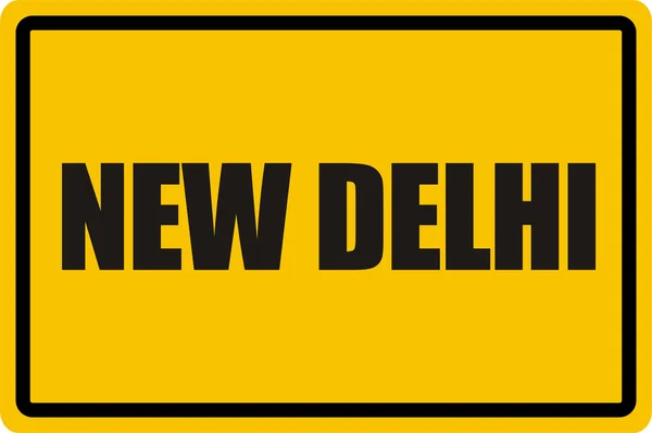 NOVO DELHI — Fotografia de Stock