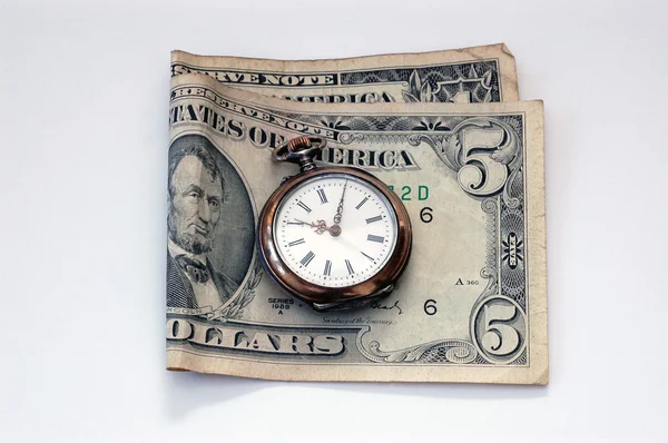 Tiempo y dinero — Foto de Stock