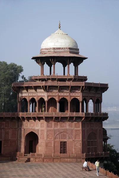 Torre di Guardia a Taj Mahal — Foto Stock