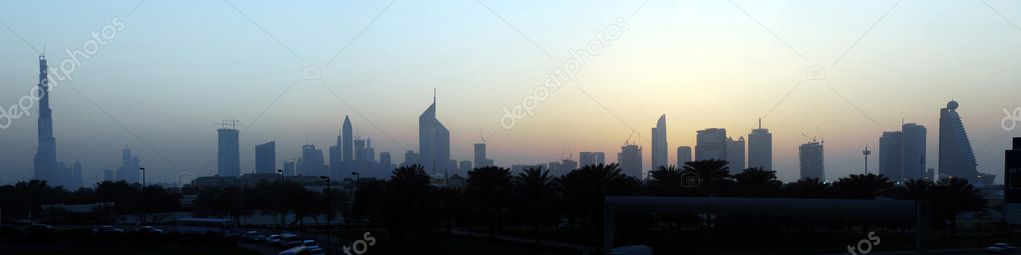 Sunset at Dubai