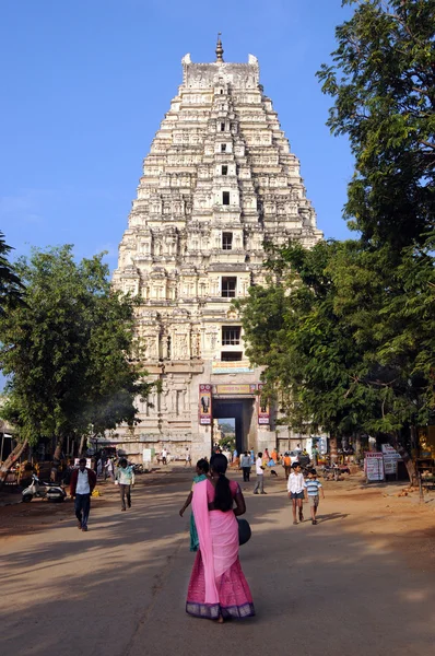 Veerupaksheshwar tempel, humpi — Stockfoto
