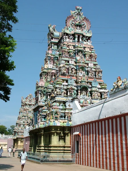 Sri Świątynia Minakszi w Maduraj, Indie — Zdjęcie stockowe
