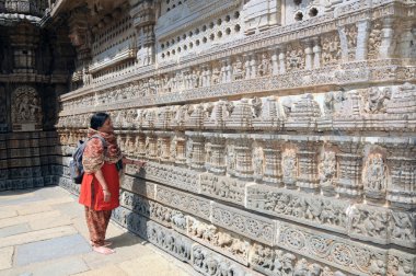 Lord Keshava Temple Somnathpur Karnataka clipart