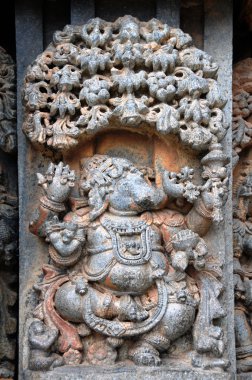 Ganesh, Hindu God, Somnathpur clipart