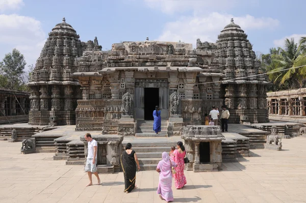 Templul Lordului Keshava Somnathpur Karnataka — Fotografie, imagine de stoc