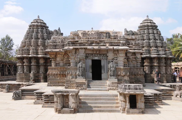 Lord Keshava Tempel Somnathpur Karnataka – stockfoto