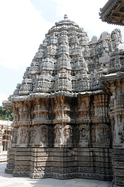 Kesava tempel toren, somnathpur — Stockfoto