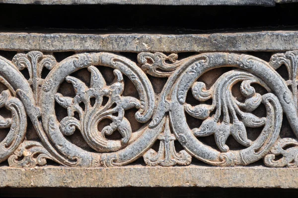 Motivos Templo de Keshava, Somnathpur Imagem De Stock