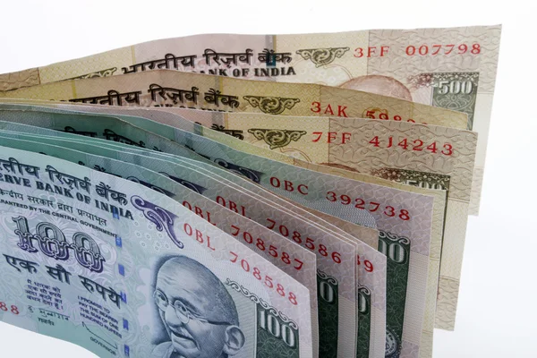 Indisk valuta — Stockfoto